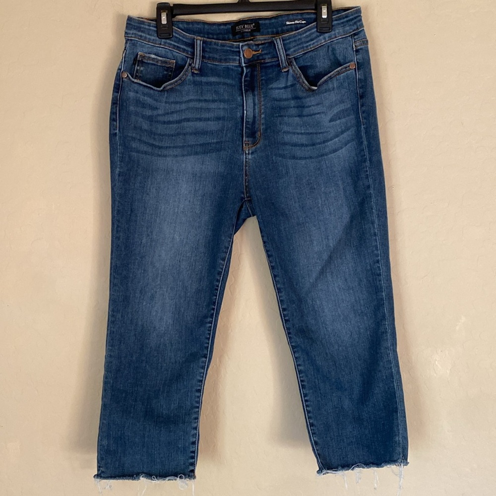 Judy Blue Dark Wash Denim Capris